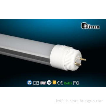 3000K PC 4 Feet Double Sided LED Tube T8 , Warm White LED H